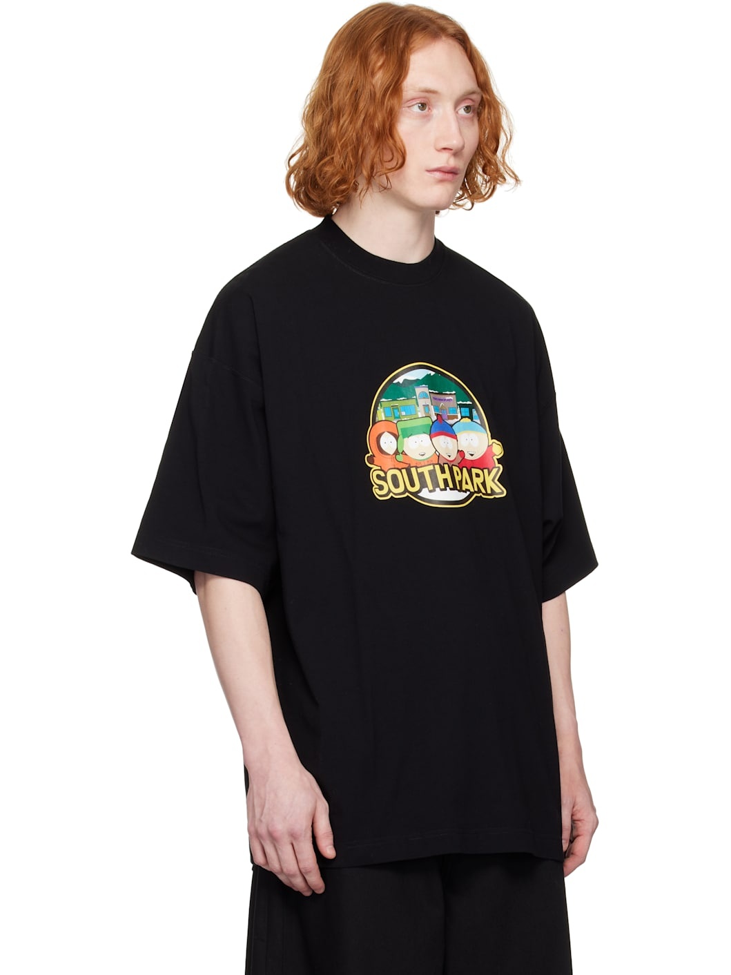 Black 'South Park' Oversized T-shirt - 2