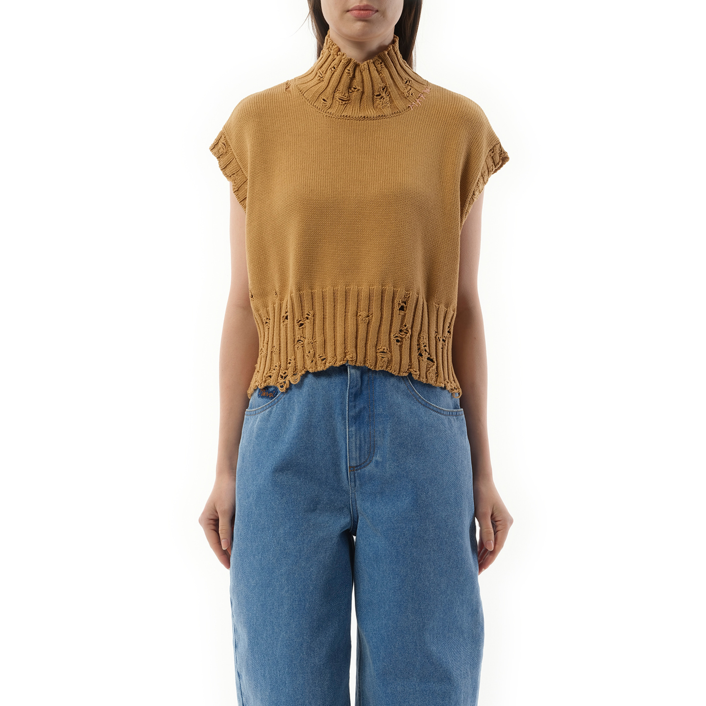 Turtleneck Sweater in Nomad - 1