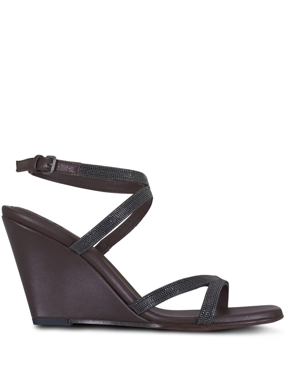 90mm leather sandals - 1