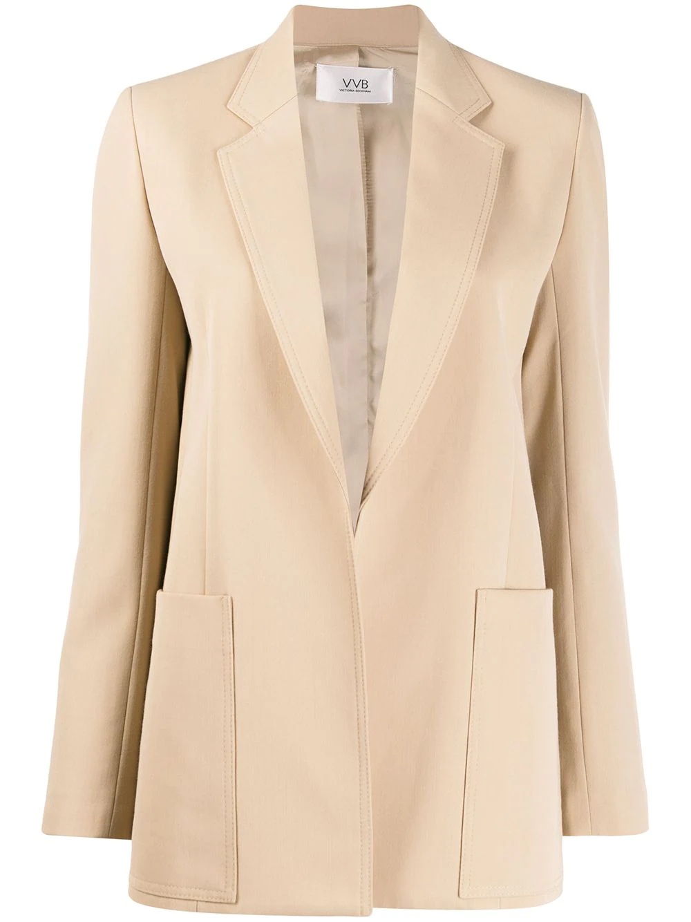 oversized longline blazer - 1