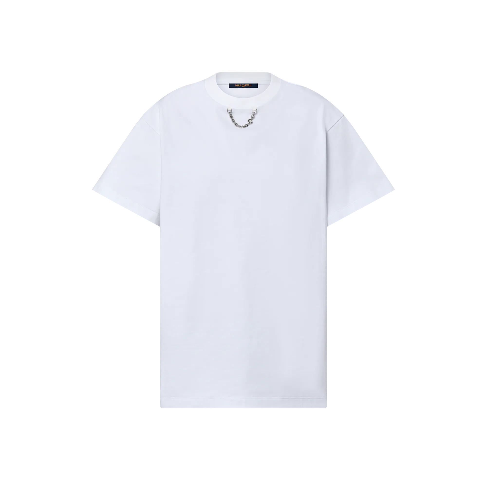 Oversized Chain Detail T-Shirt - 1