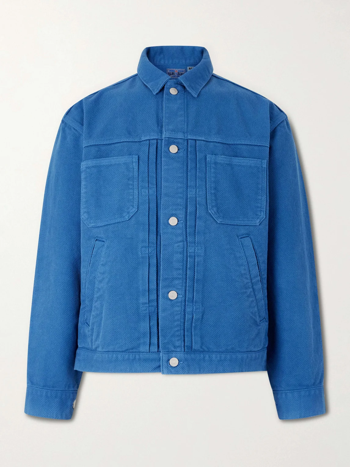 Textured-Cotton Jacket - 1