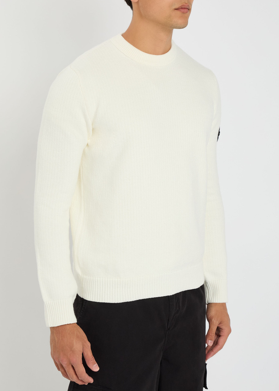 Stone Island Logo Stretch-cotton Jumper - 2