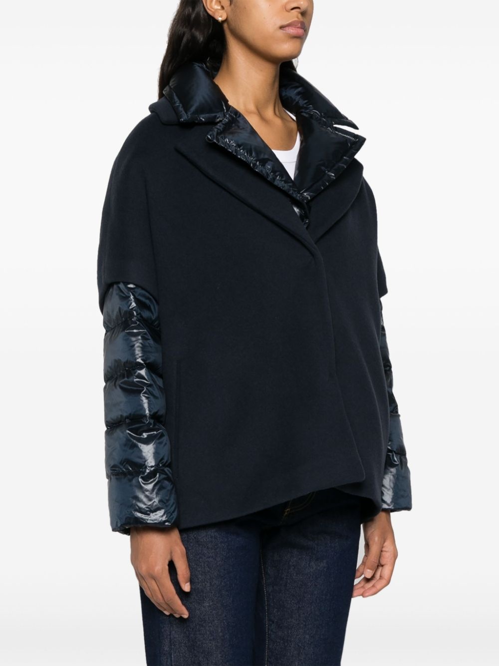 layered puffer jacket - 3