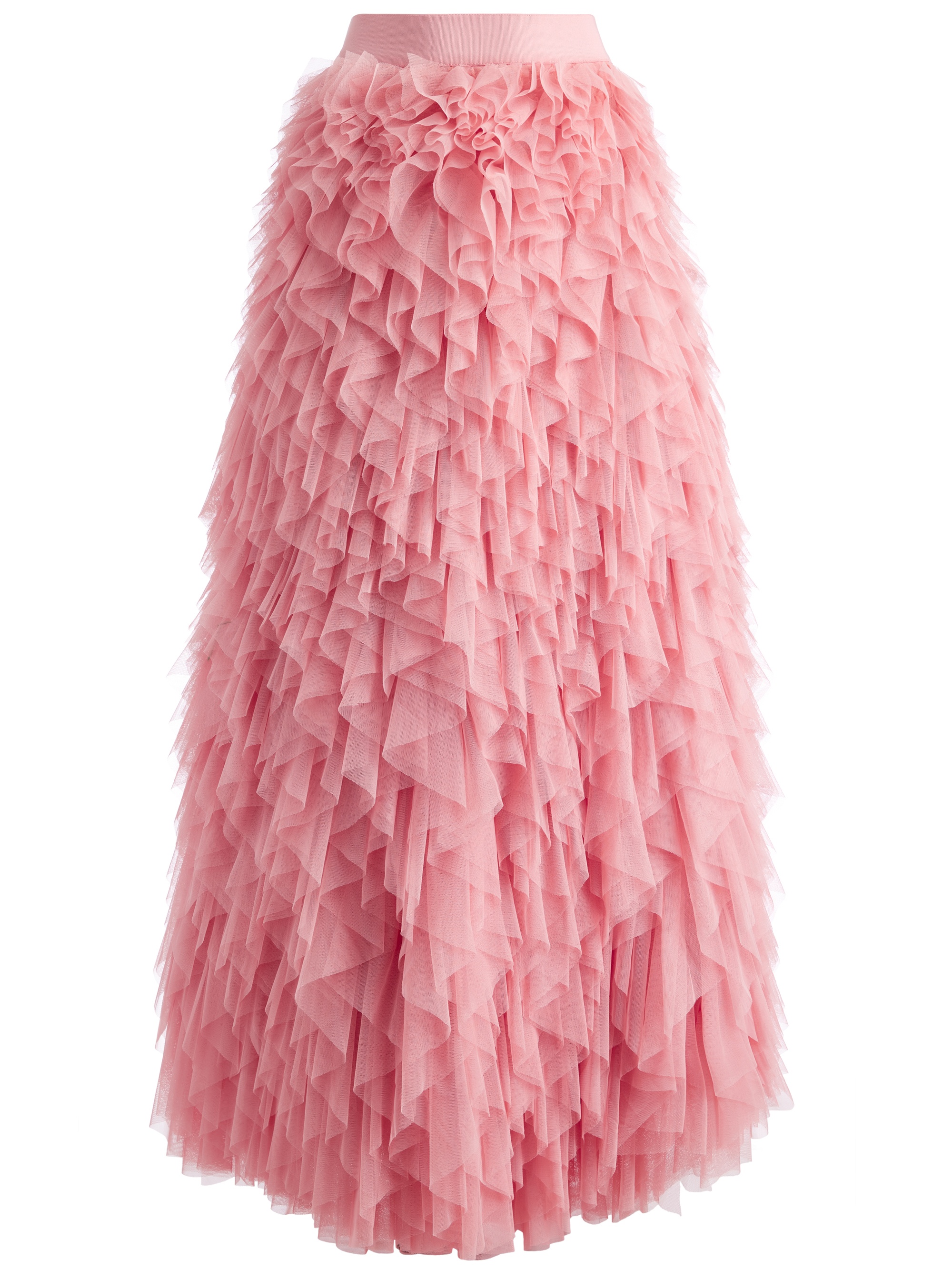 KAL RUFFLE GOWN SKIRT - 1