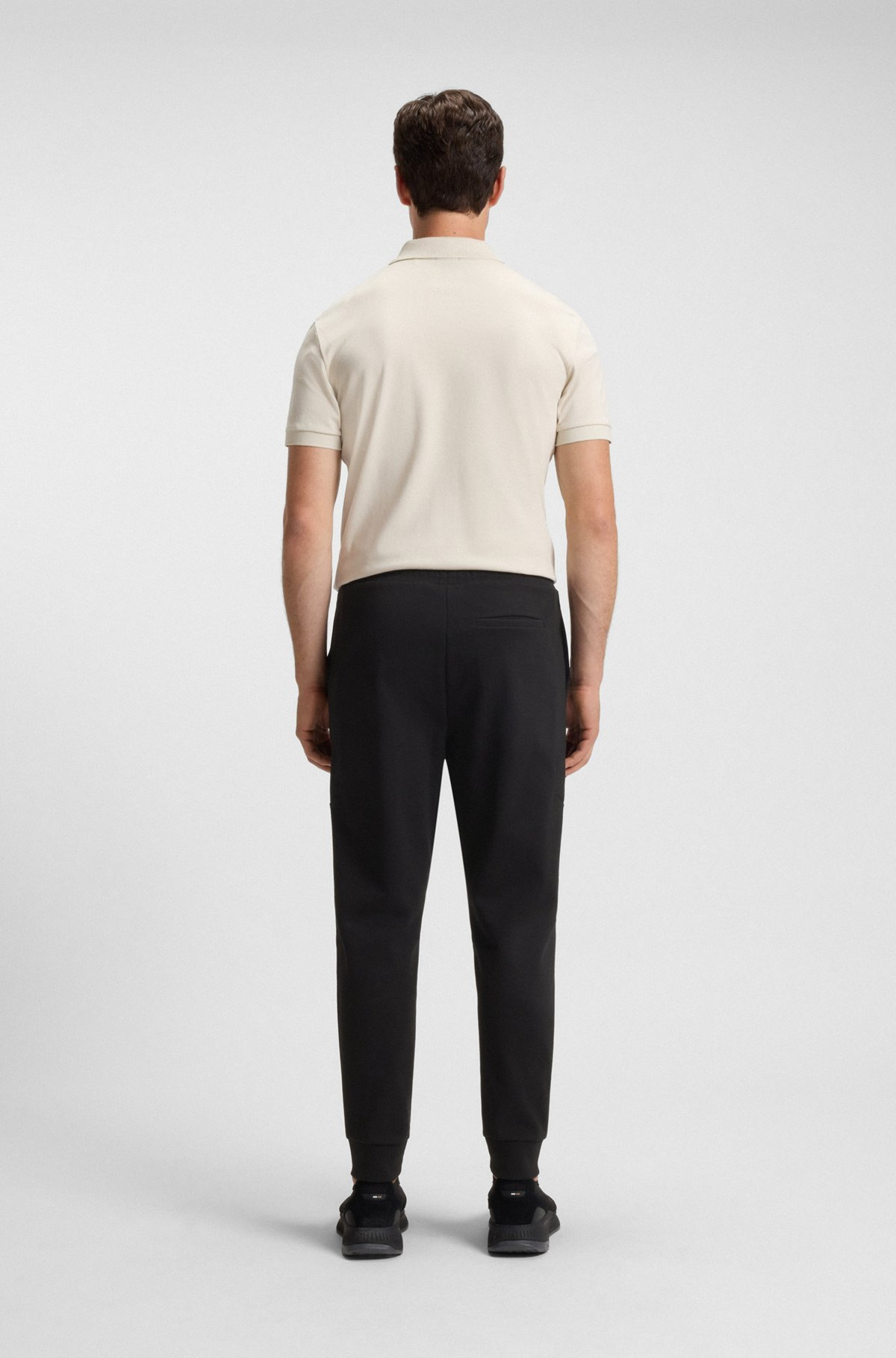 TRACKSUIT BOTTOMS WITH DOUBLE B MONOGRAM - 5