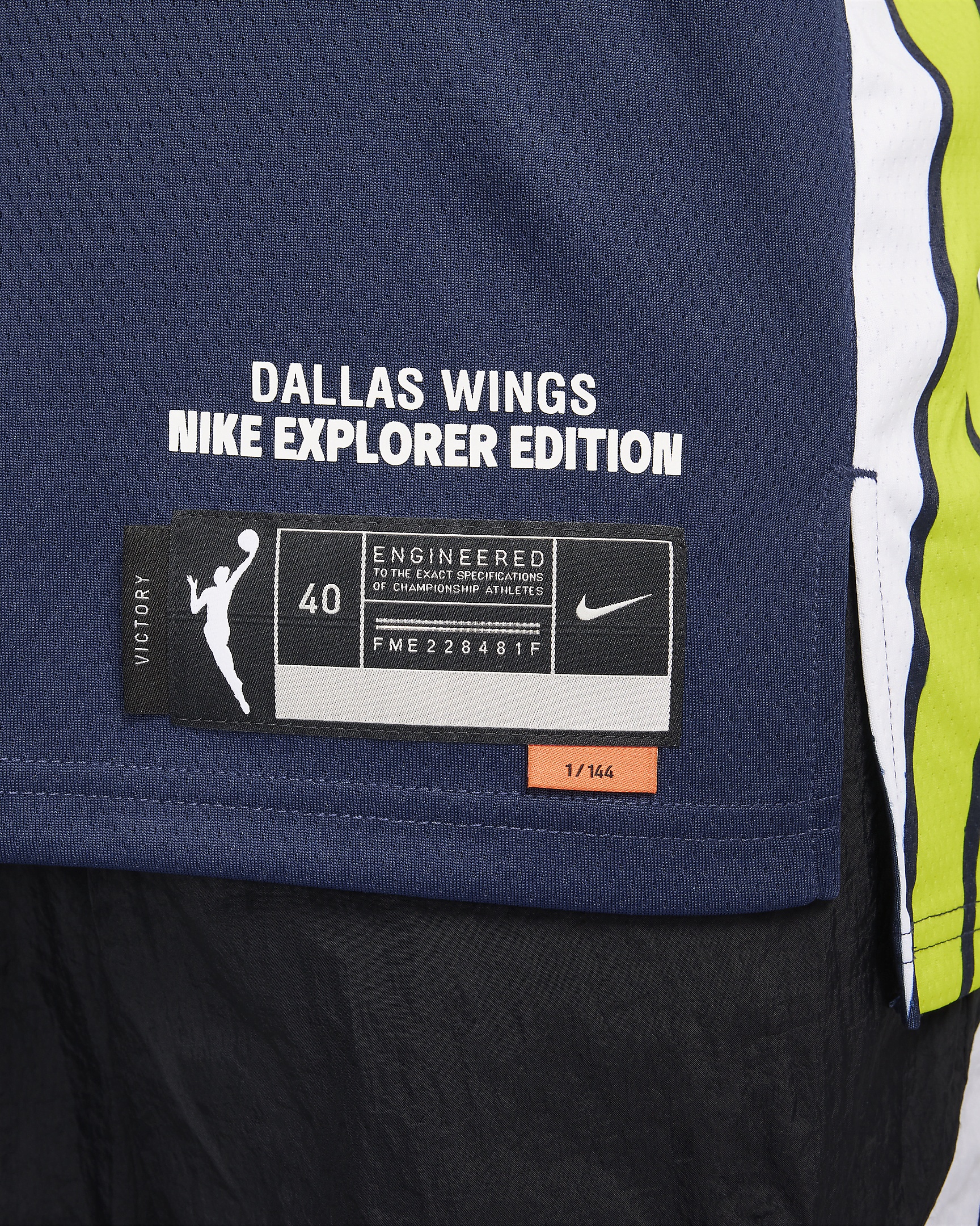 Dallas Wings Explorer Edition Nike Women's Dri-FIT WNBA Victory Jersey - 7