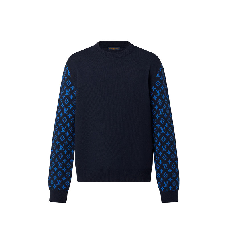 Monogram Mix Cashmere Crewneck - 1