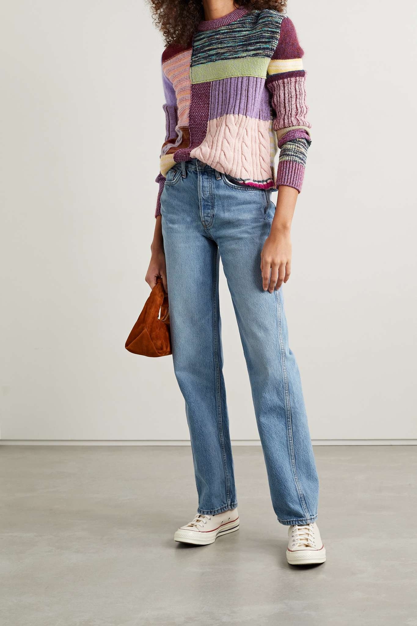 90s high-rise straight-leg jeans - 2