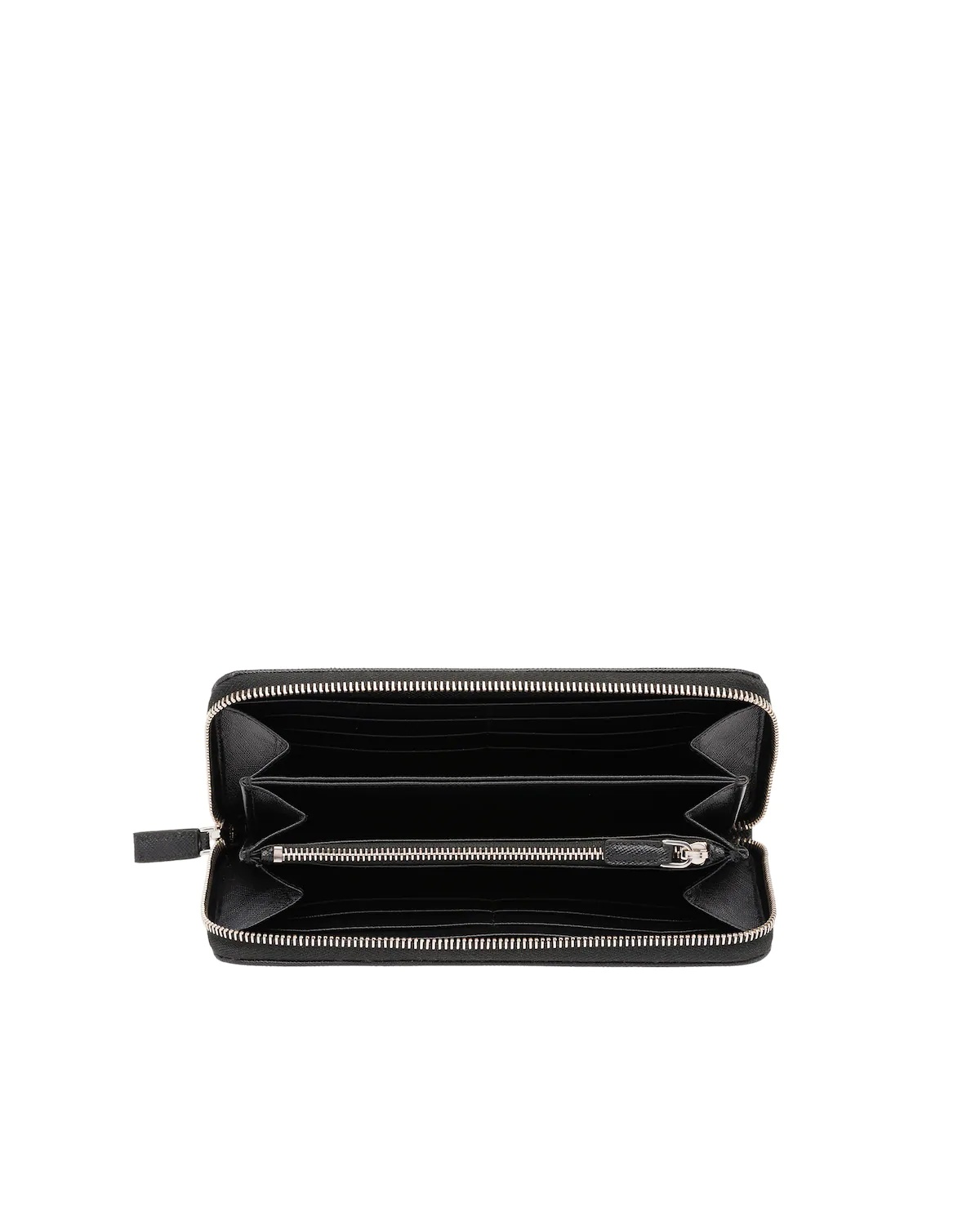 Saffiano Leather  Zip Around Wallet - 2