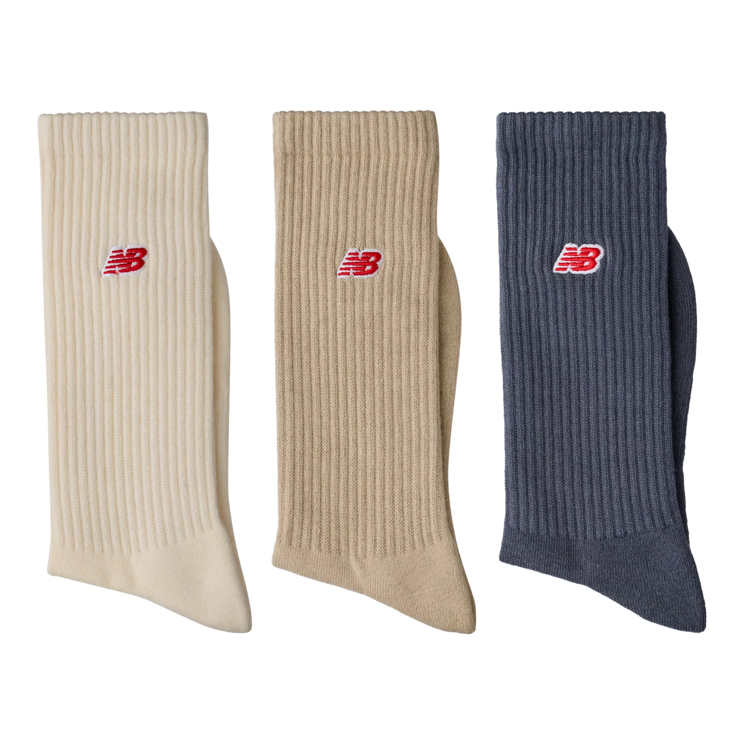 NB Patch Logo Crew 3 Pairs - 2