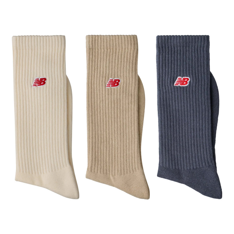 New Balance NB Patch Logo Crew 3 Pairs outlook