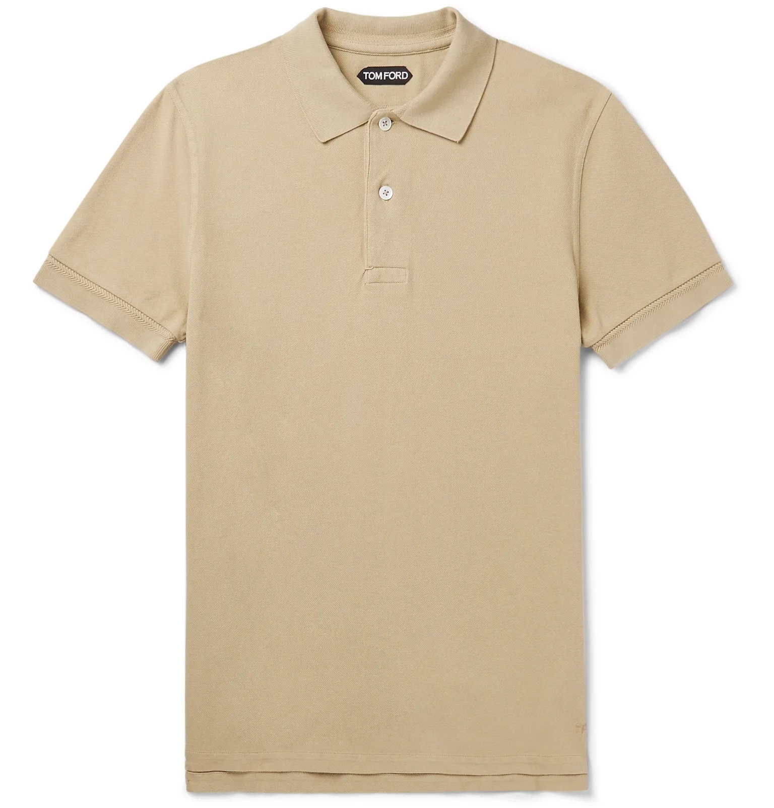 Slim-Fit Cotton-Piqué Polo Shirt - 6