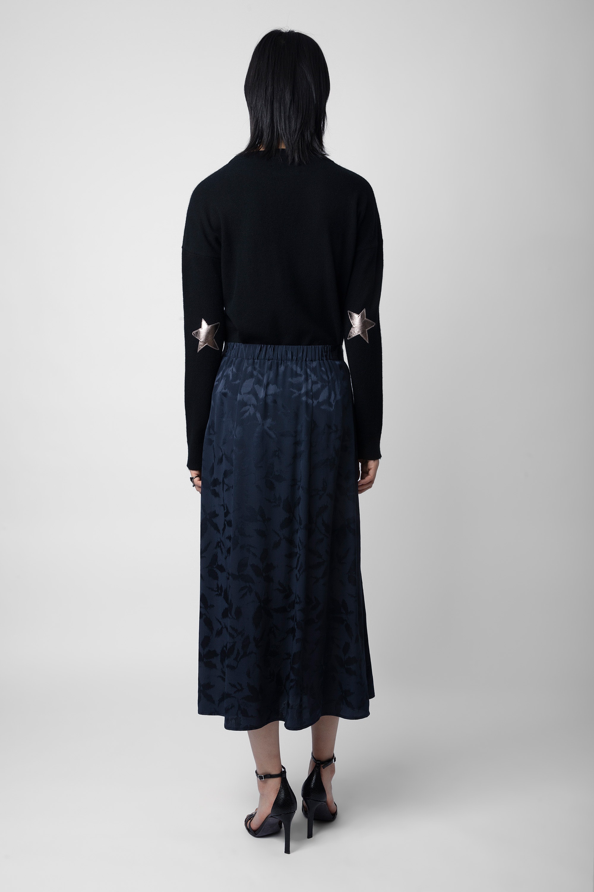 June Silk Jacquard Skirt - 5