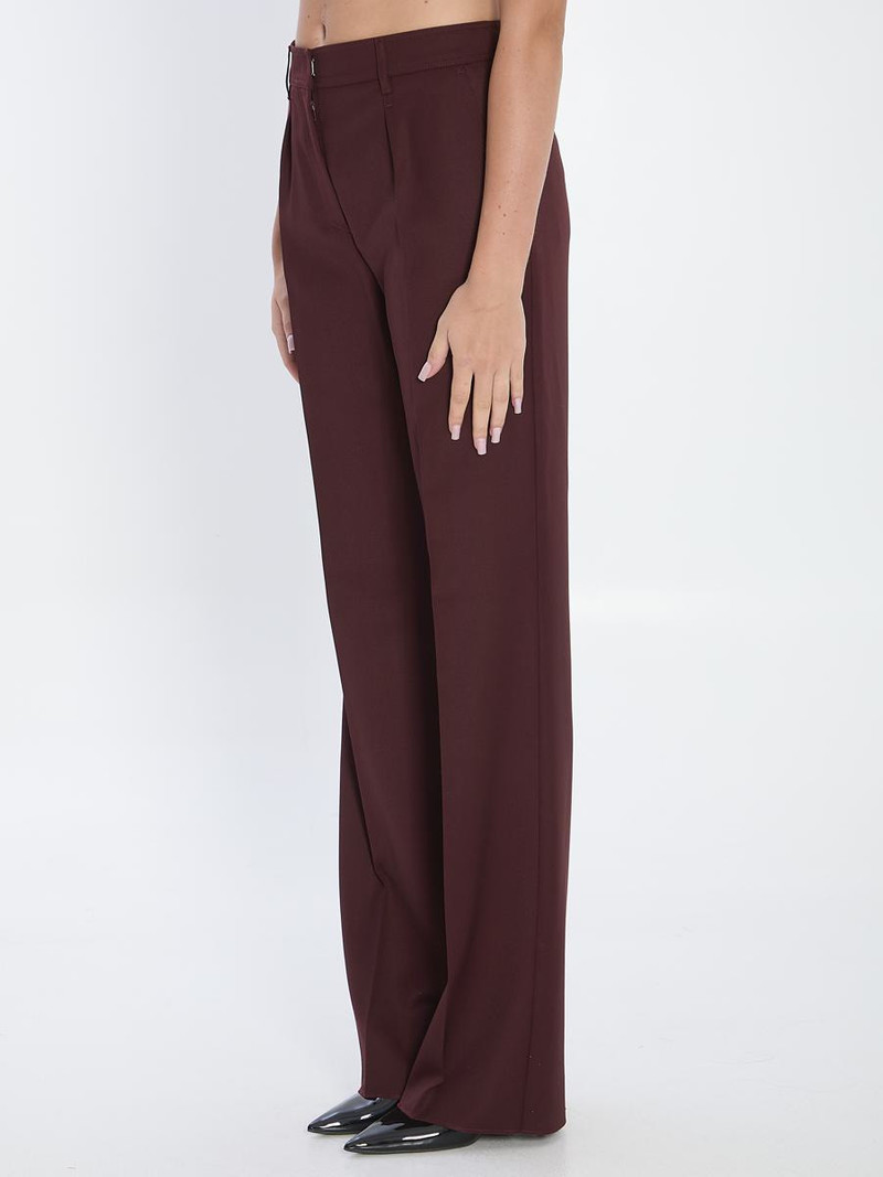 Max Mara Max Mara Cannes Trousers In Virgin Wool outlook