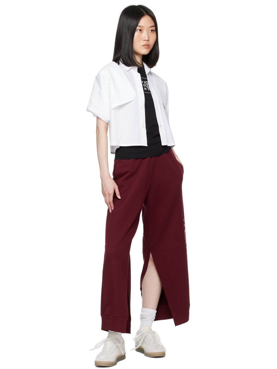 White Button Up Shirt - 5
