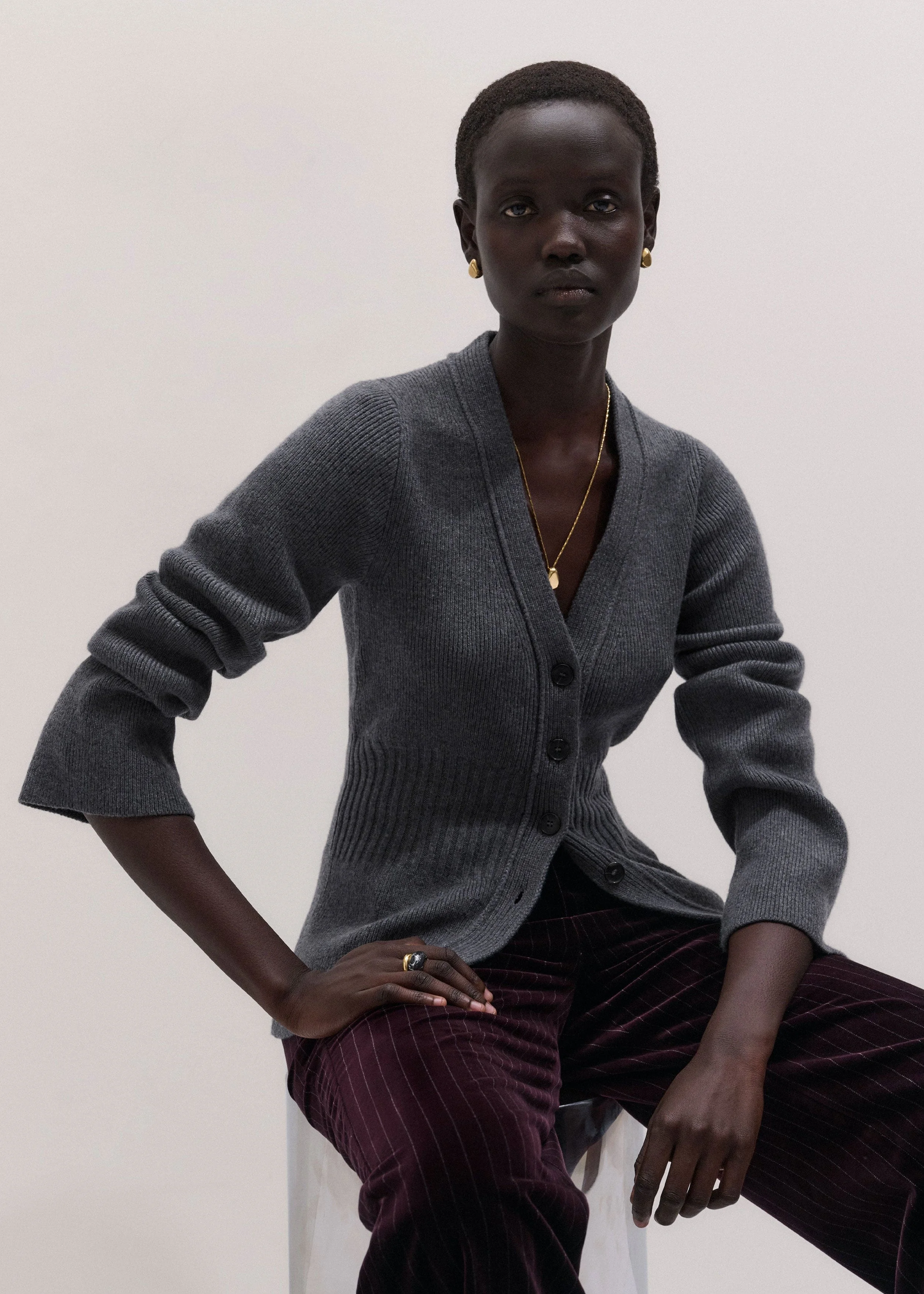 Contour Cardigan - 1