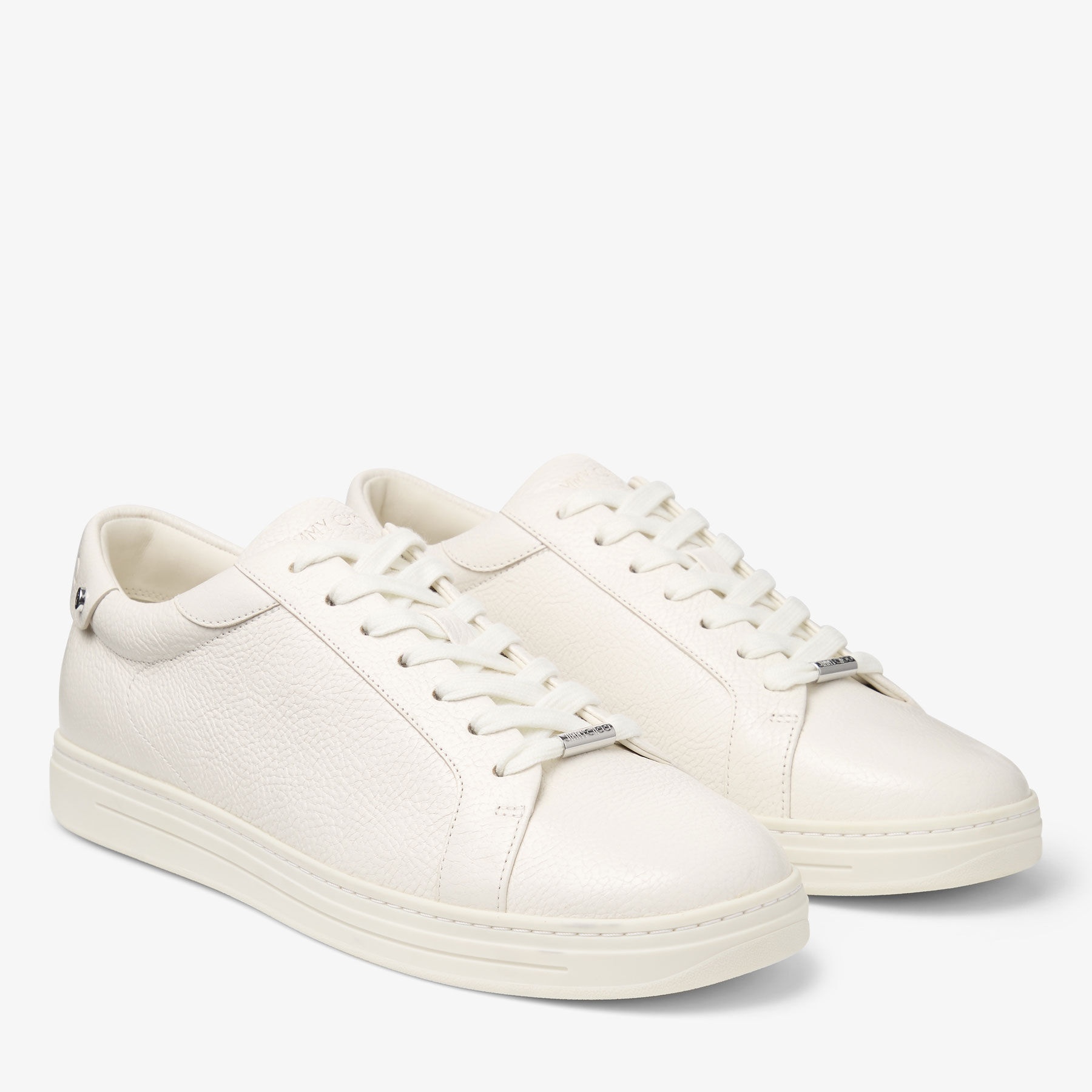 Rome/M
Latte Leather Trainers - 2