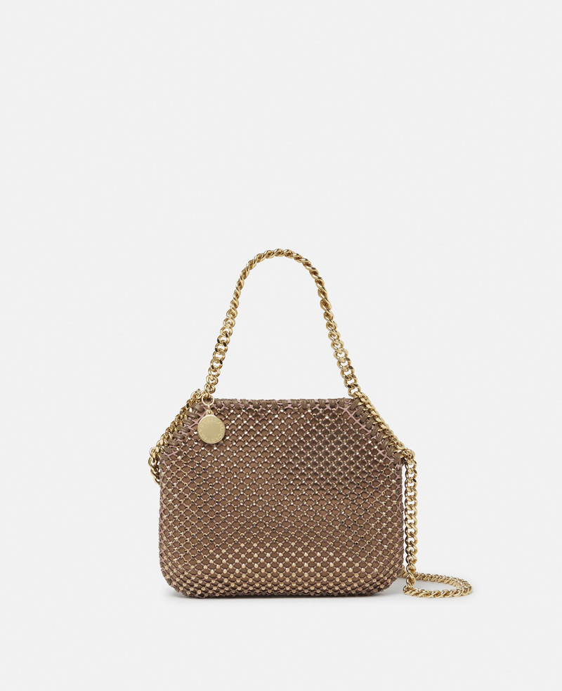 Falabella Crystal Mesh Mini Tote Bag 1