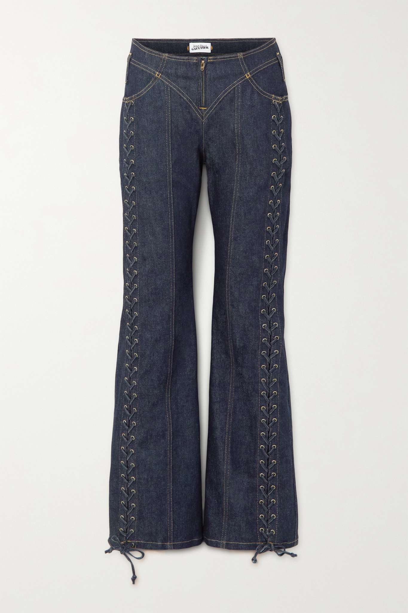 デニム・ジーパン JeanPaul GAULTIER Wide jeans Jean Paul Gaultier Wide-leg jeans Jean Paul Gaultier