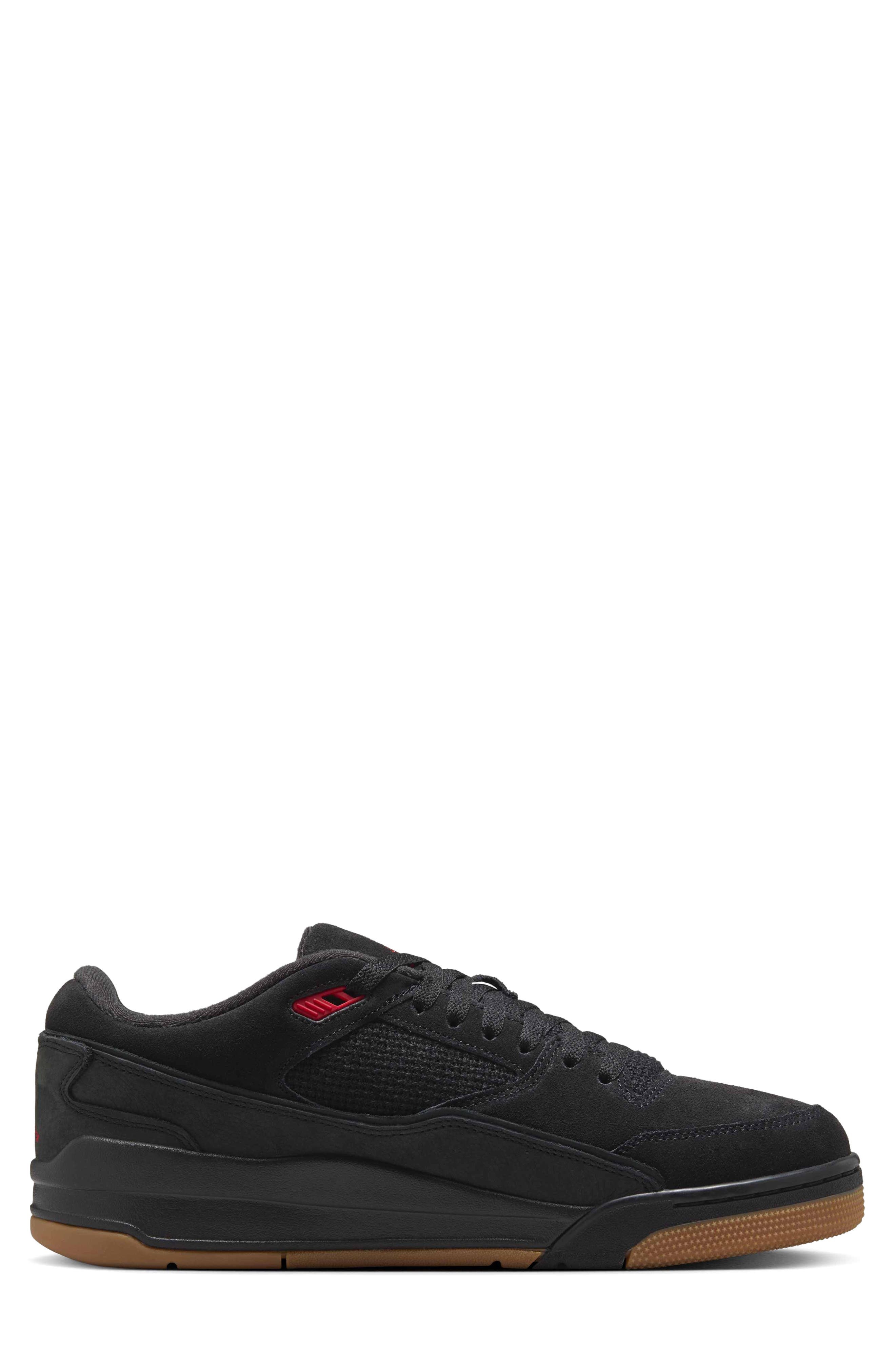 Nike Jordan Flight Court Sneaker in Black/Varsity Red at Nordstrom - 6