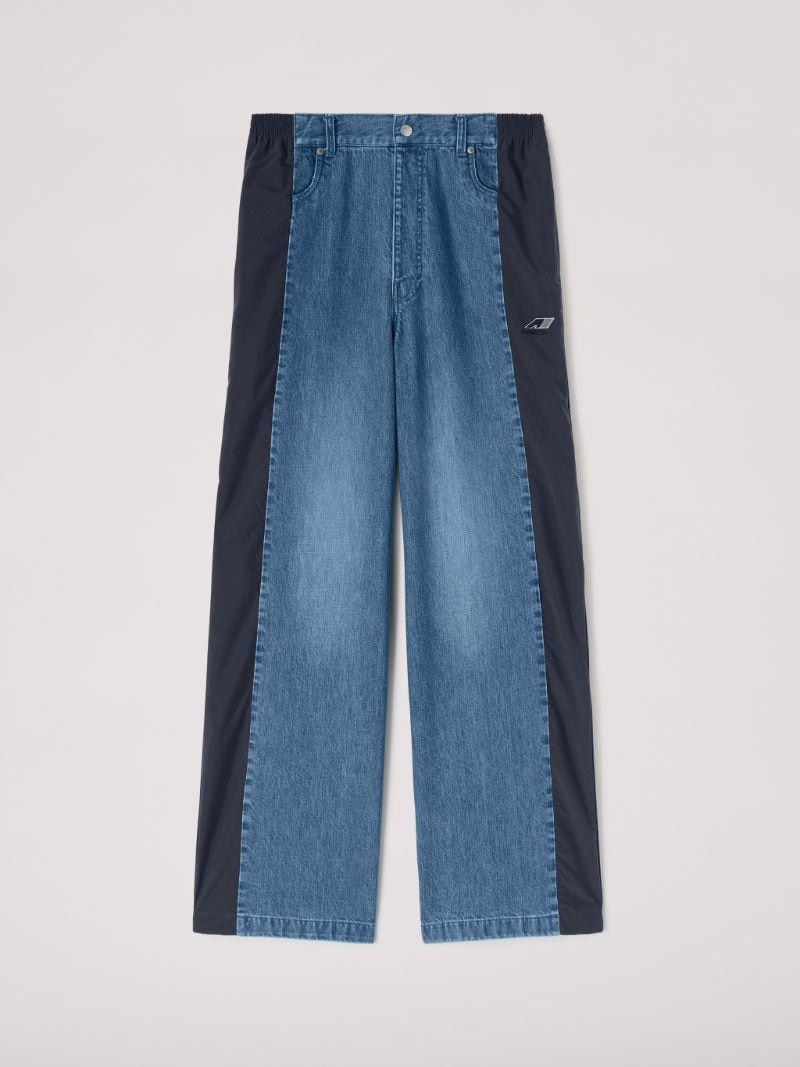 Denim Nylon Pants 1