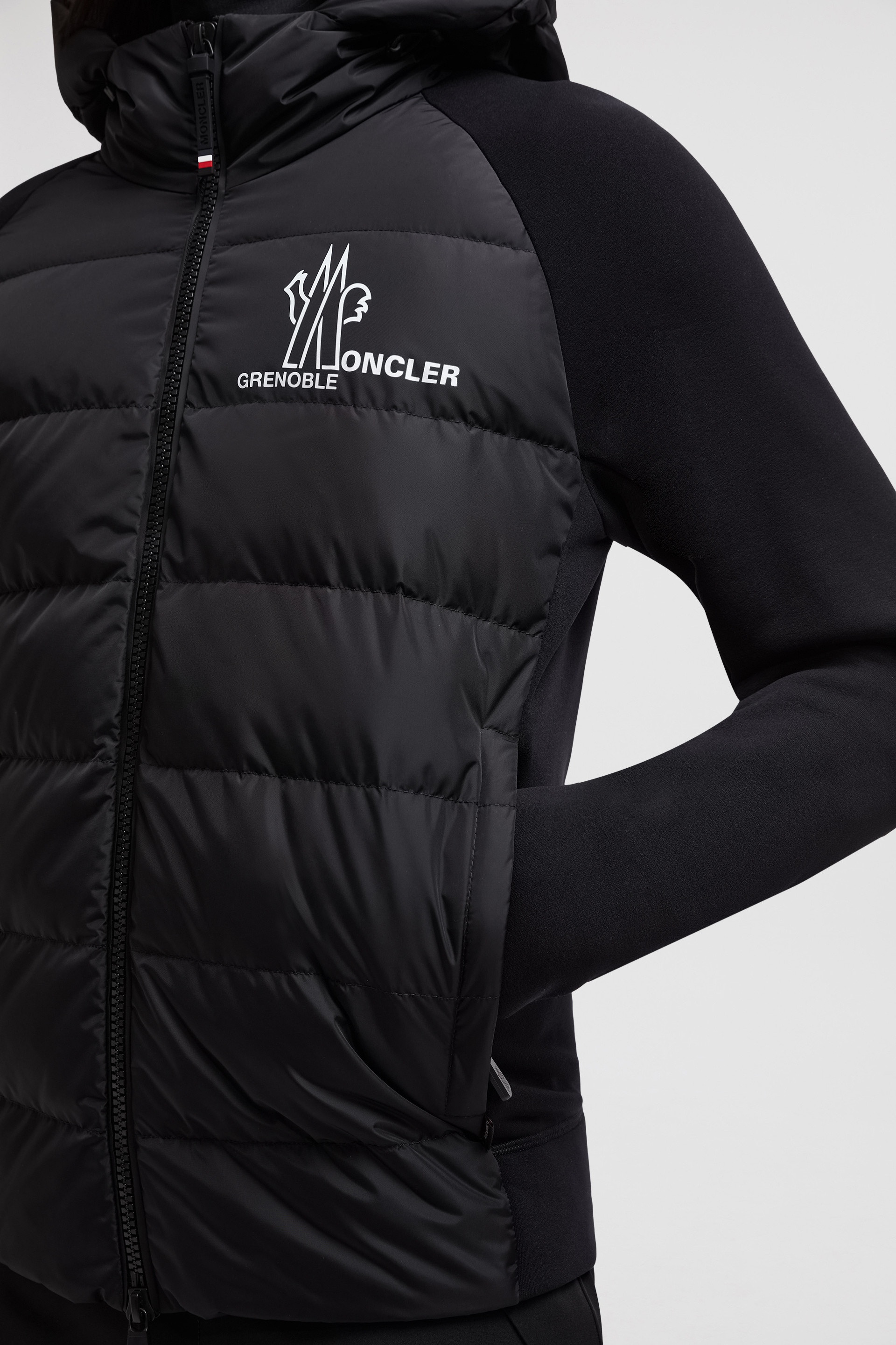Padded Zip-Up Hoodie - 6