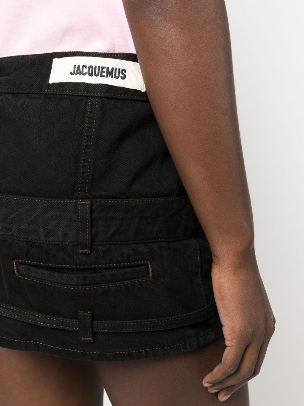 La mini de Nîmes Criollo denim miniskirt - 5