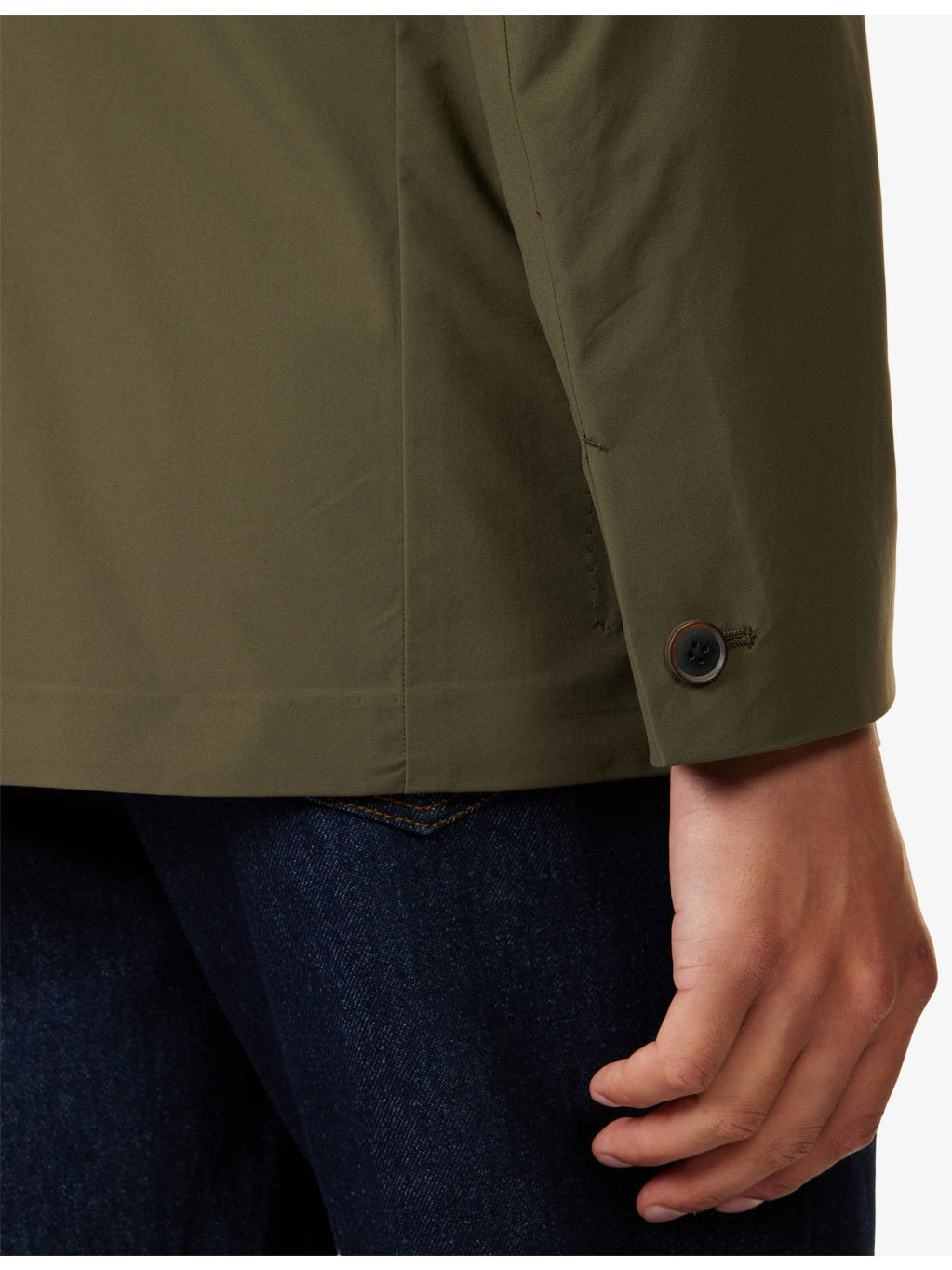 Notch-Lapels Regular-Fit Woven Blazer - 5
