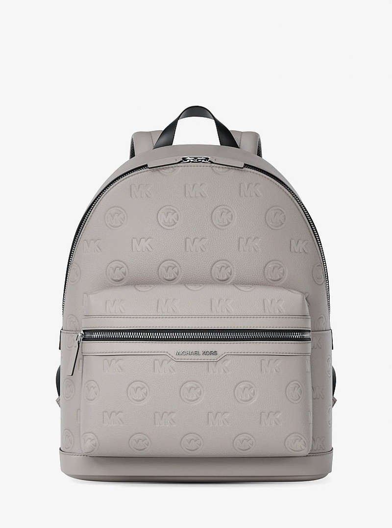Cooper Medium Logo Debossed Dome Backpack 1