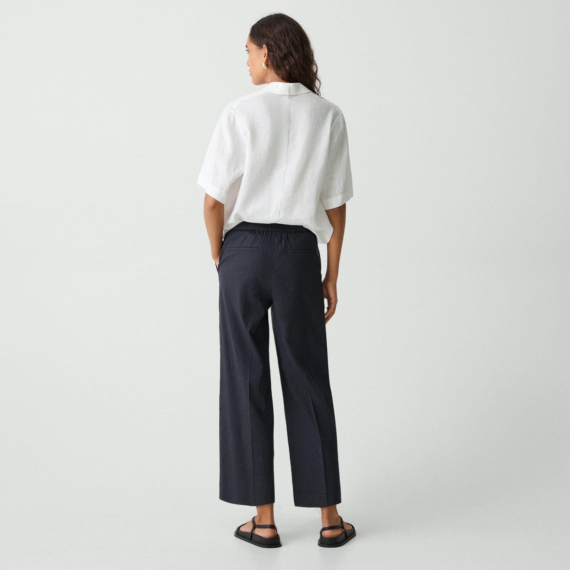Relaxed Pull-On Pant in Good Linen - 4