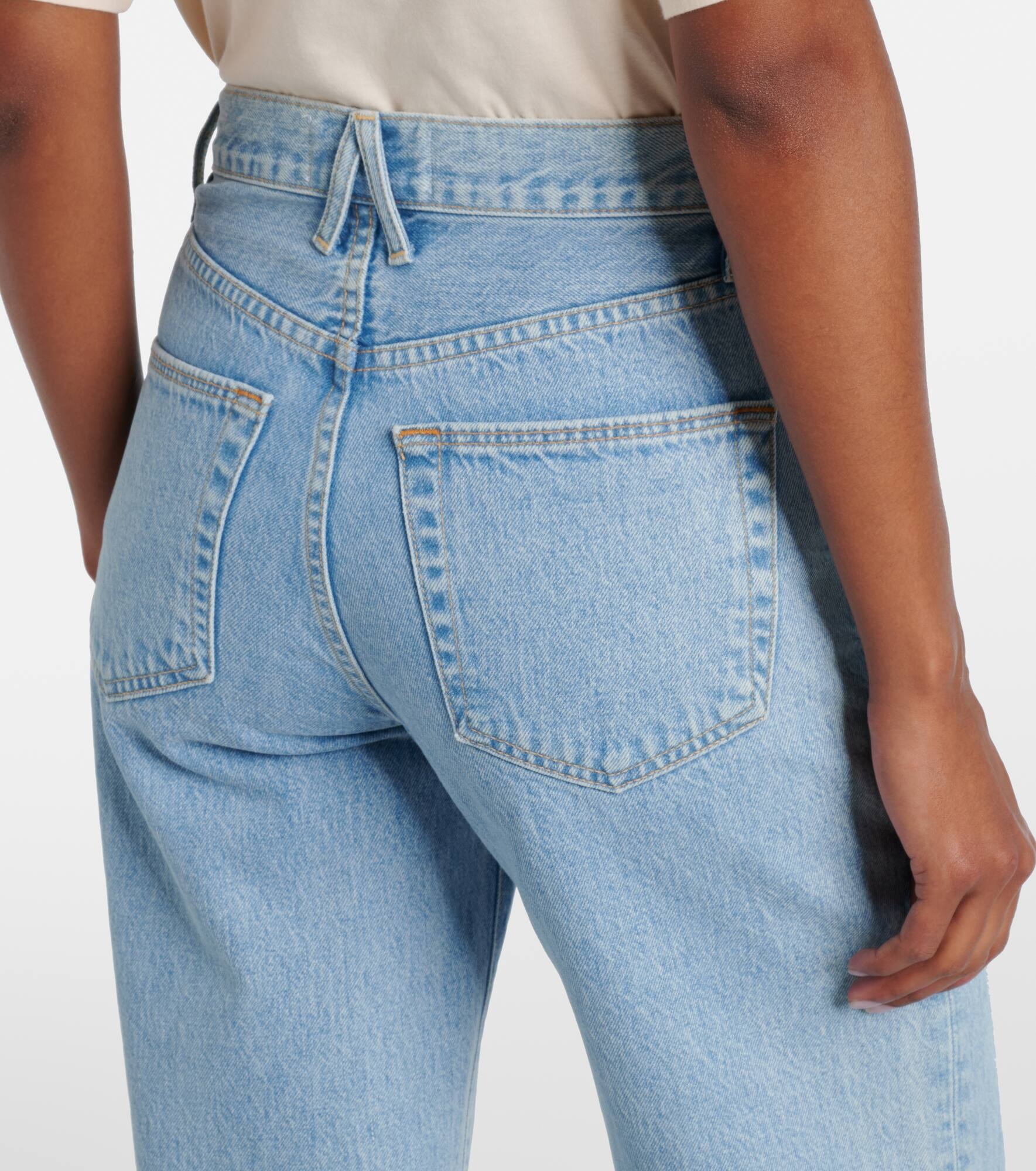 Grace high-rise wide-leg jeans - 6