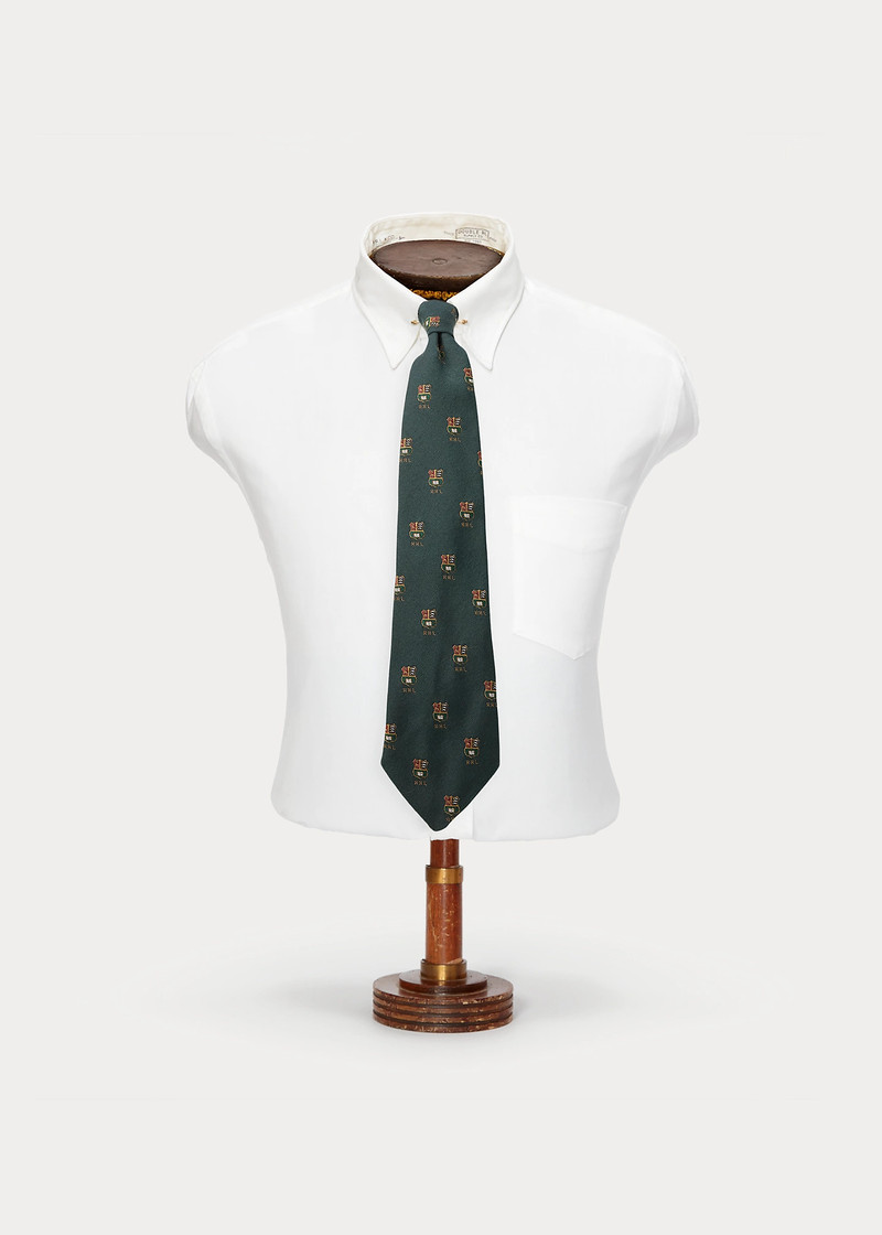 Handmade Wool-Silk Club Tie 1