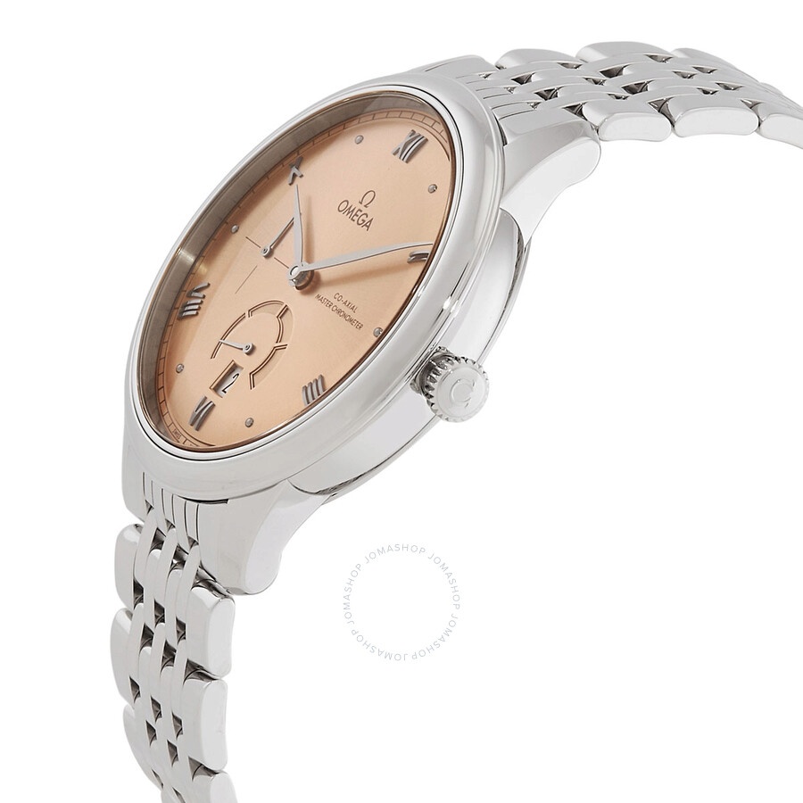 Omega De Ville Automatic Pink Dial Men's Watch 434.10.41.21.10.001 - 2
