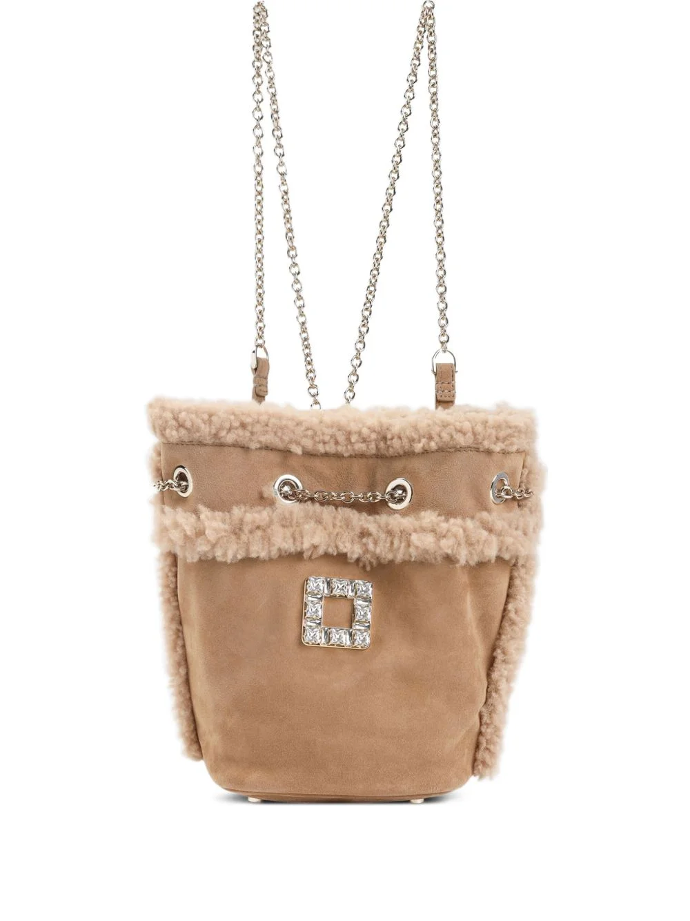 Très Vivier shearling backpack - 1