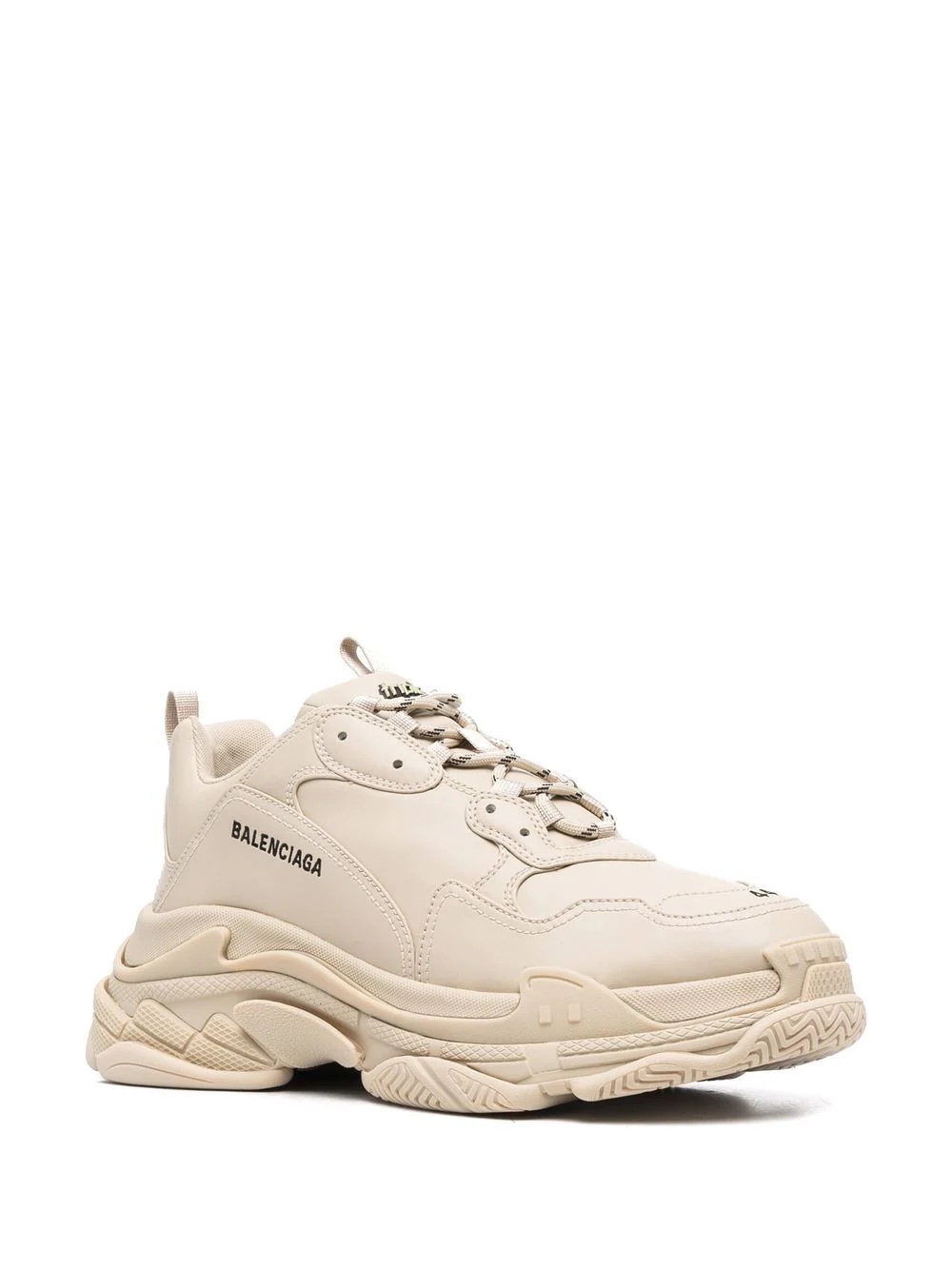 Triple S faux-leather sneakers - 2