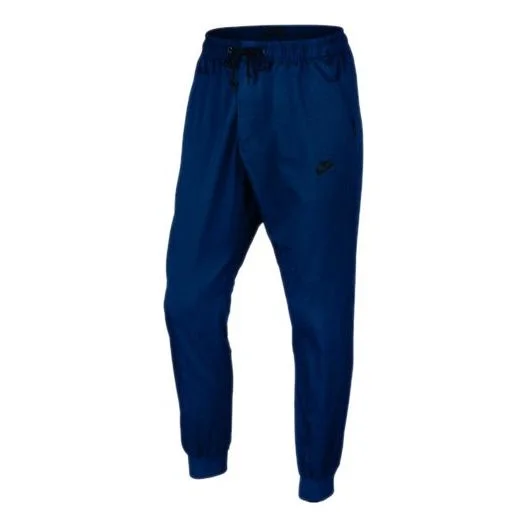 Men's Nike Casual Knit Blue Sports Pants/Trousers/Joggers 805099-414 - 1