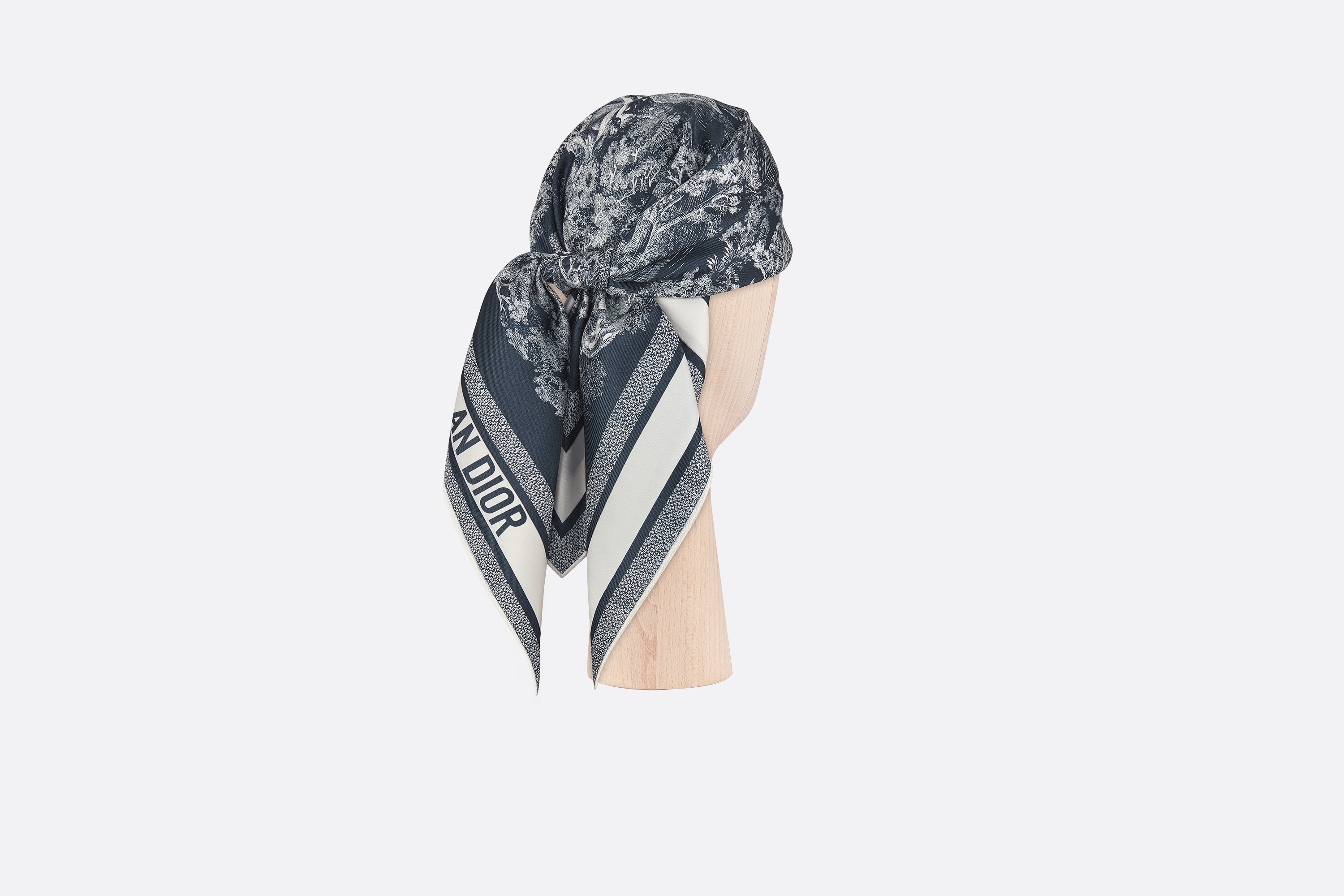 Toile de Jouy Sauvage Square Scarf - 3