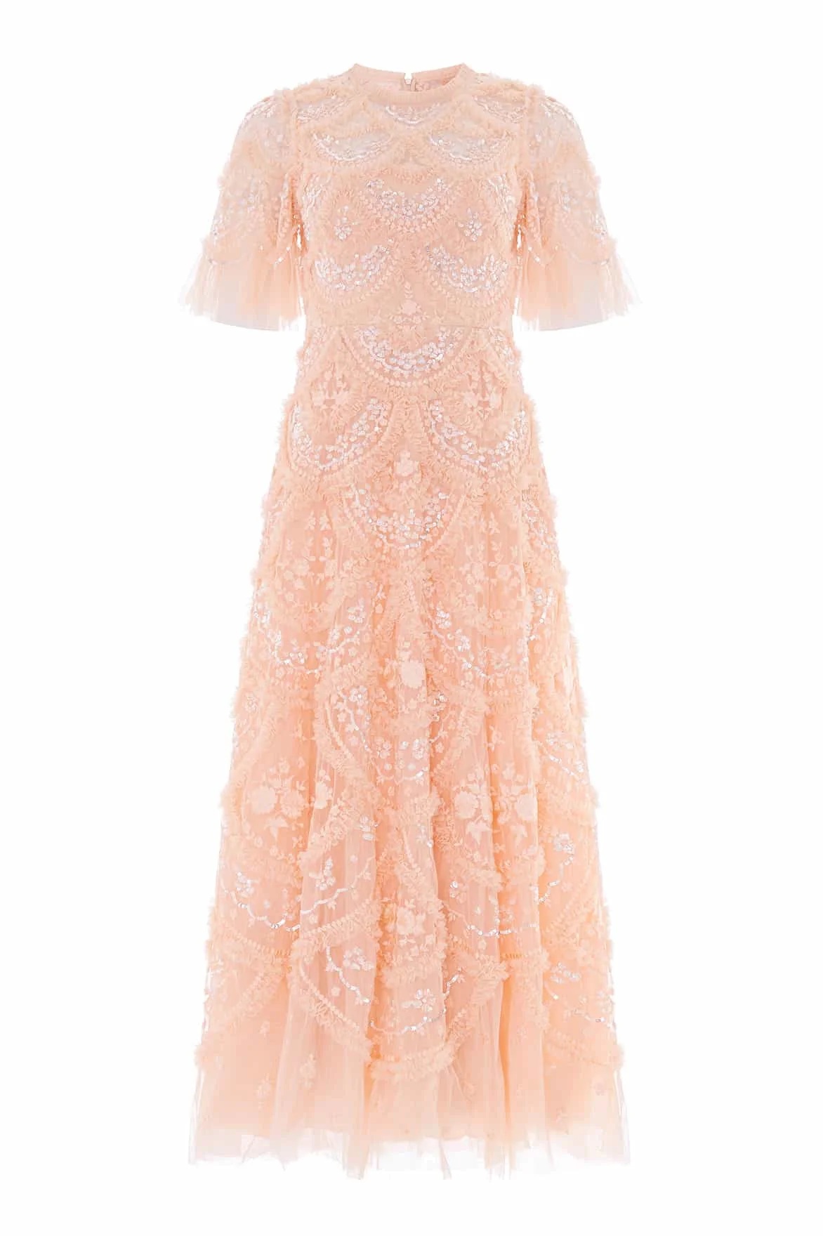 Carmen Ruffle Ankle Gown - 1