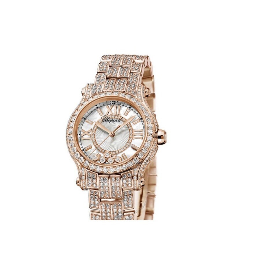 Chopard Happy Sport Automatic Diamond Ladies Watch 274302-5002 - 2