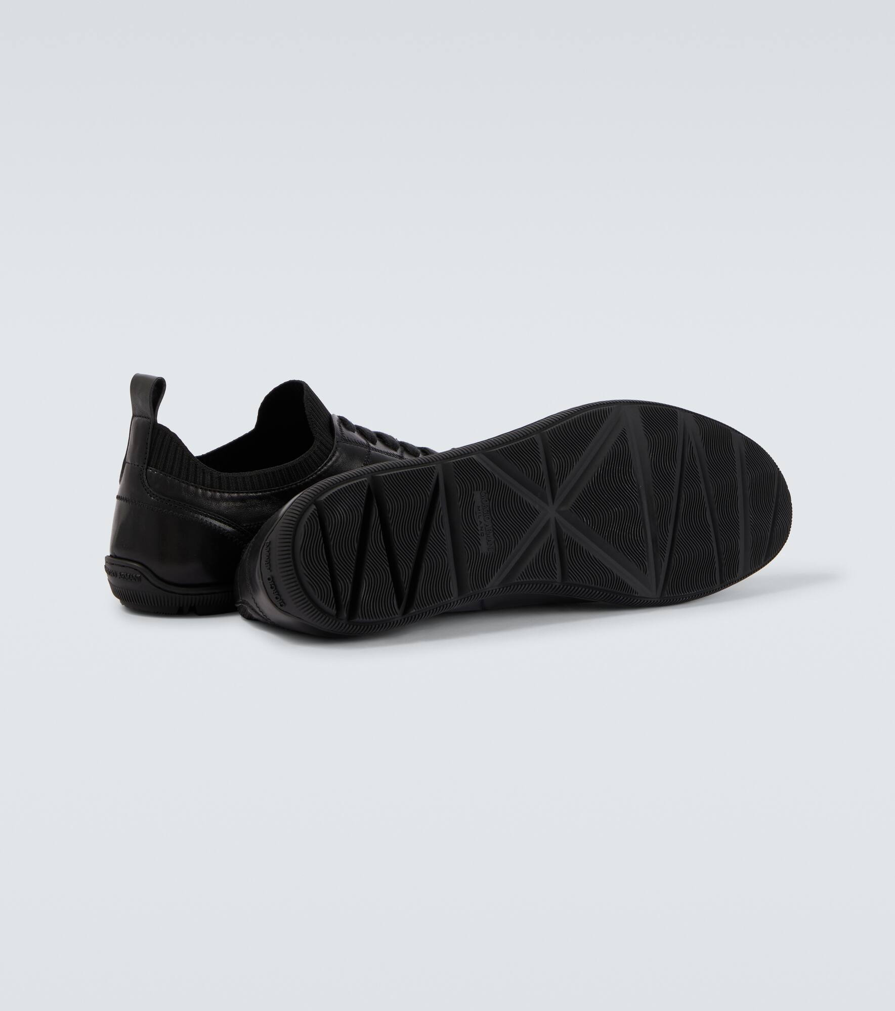 Leather sneakers - 7