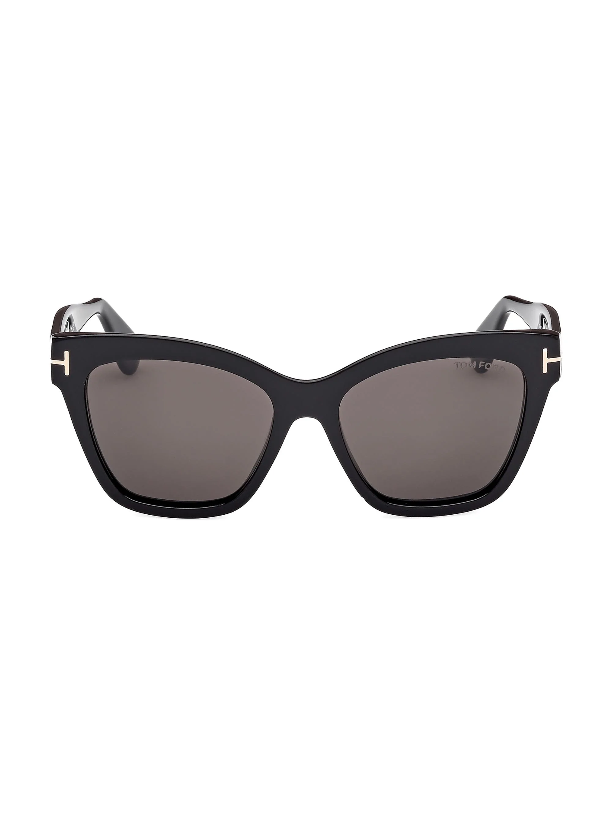 Women's Elvira 55MM Square Sunglasses - Black Grey - 1