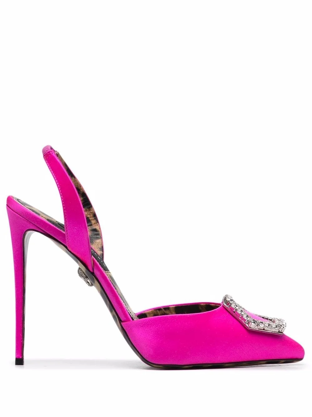 Crystal Hexagon high-heeled pumps - 1