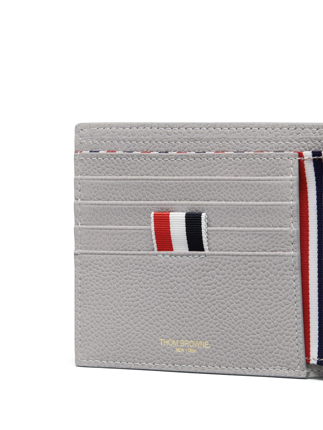 Feather Print Pebble Grain Bilfold Men - 4