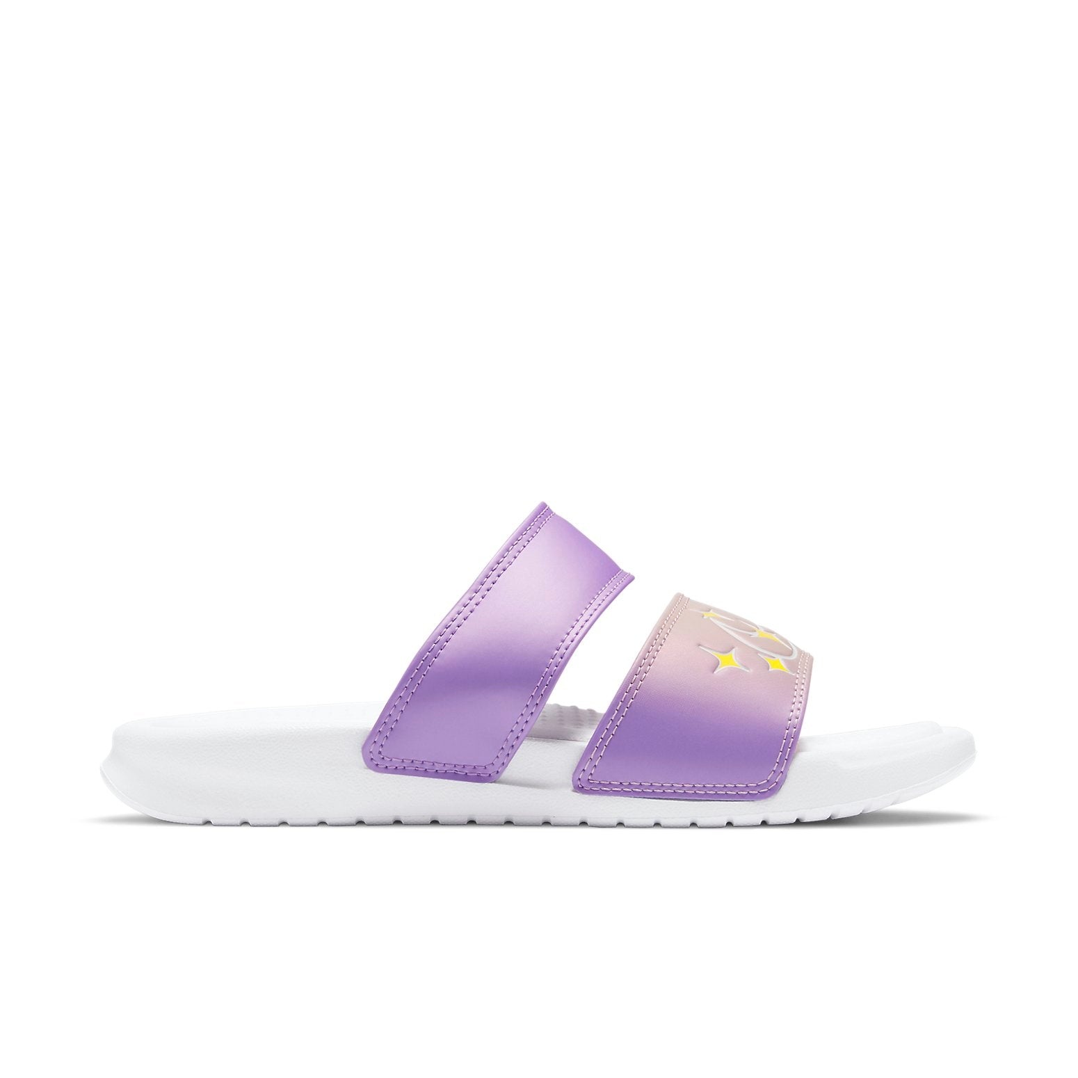 (WMNS) Nike Benassi Duo Ultra Slide 'Purple Star' CW2634-511 - 2