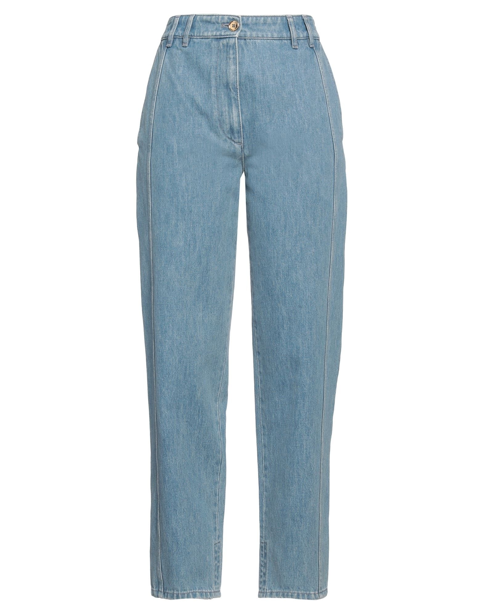 Blue Women's Denim Pants - 1
