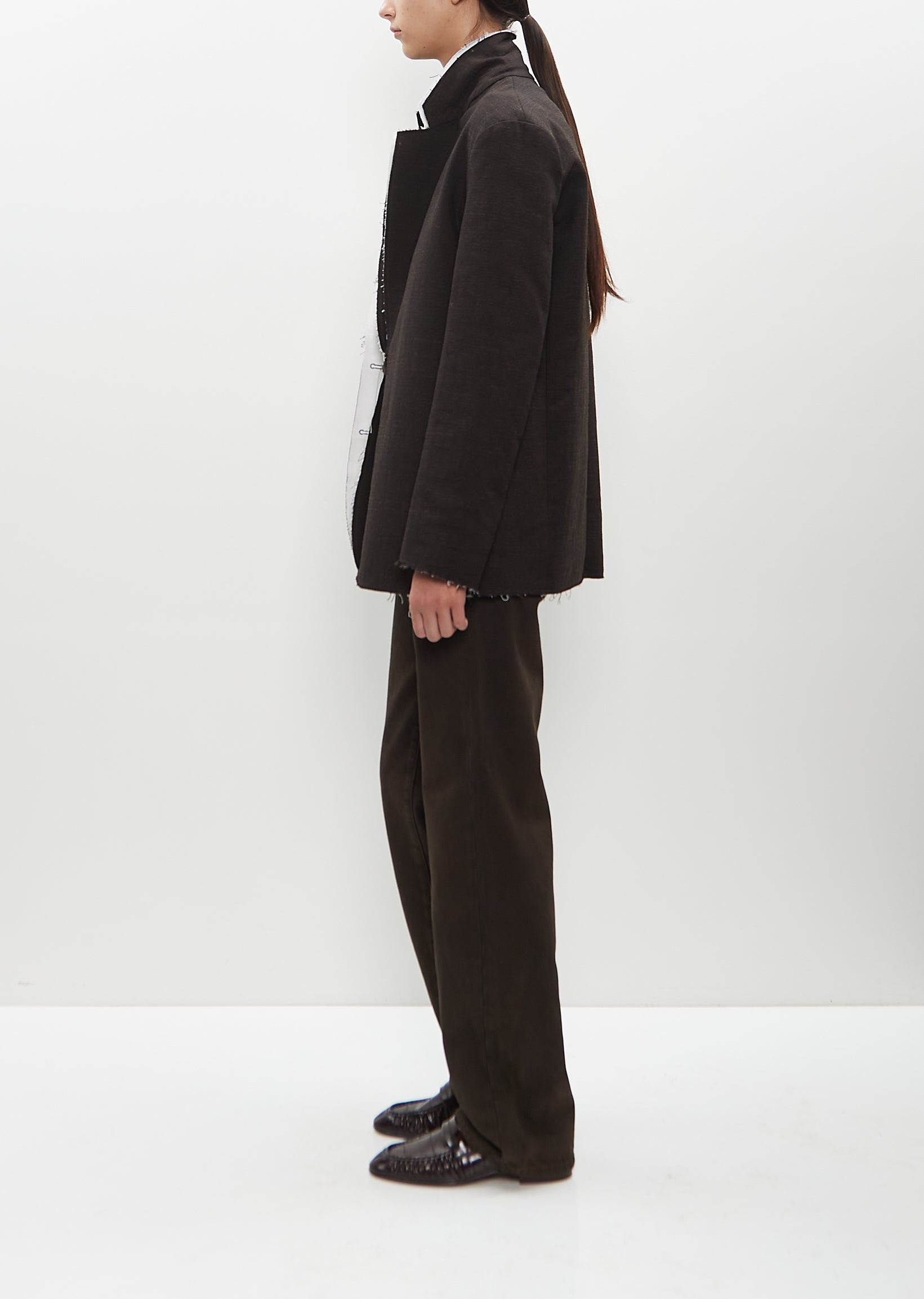 Textured Wool-Cotton Lysandre Jacket - 2