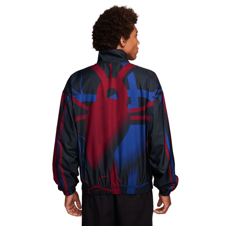 Nike x FC Barcelona x Patta Jacket 'Black Red Blue' FQ4275-010 - 4