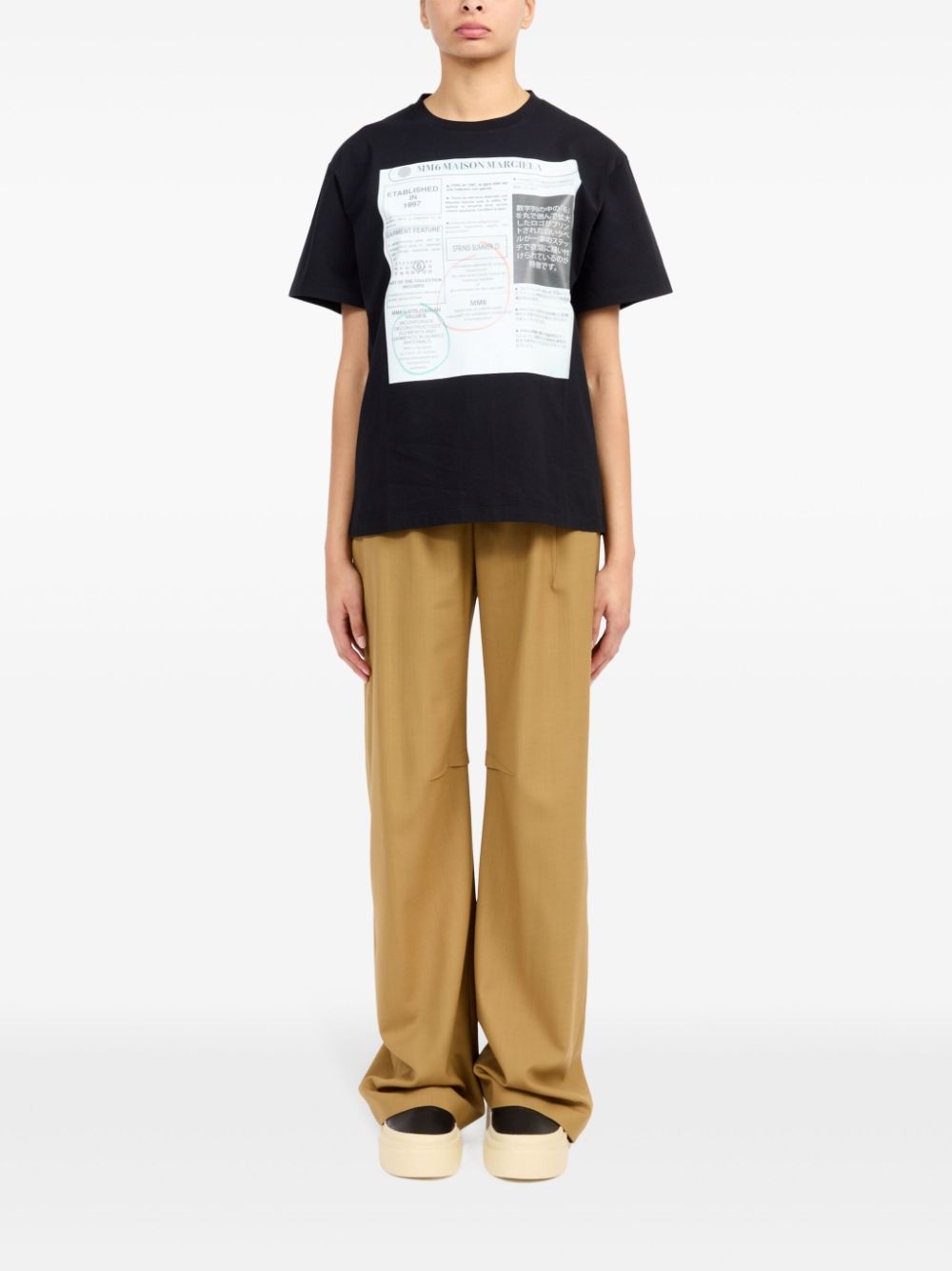 text-print T-shirt - 2