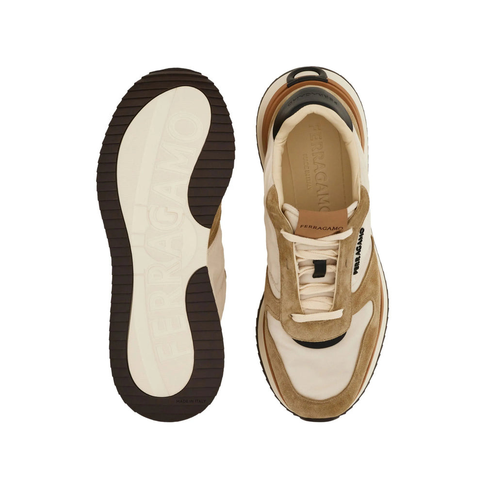 Ferragamo Neutrals Trainers - Low-Tops Men - 5